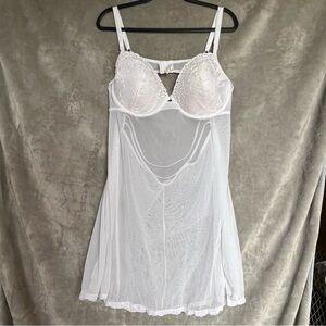 Plus size babydoll lingerie